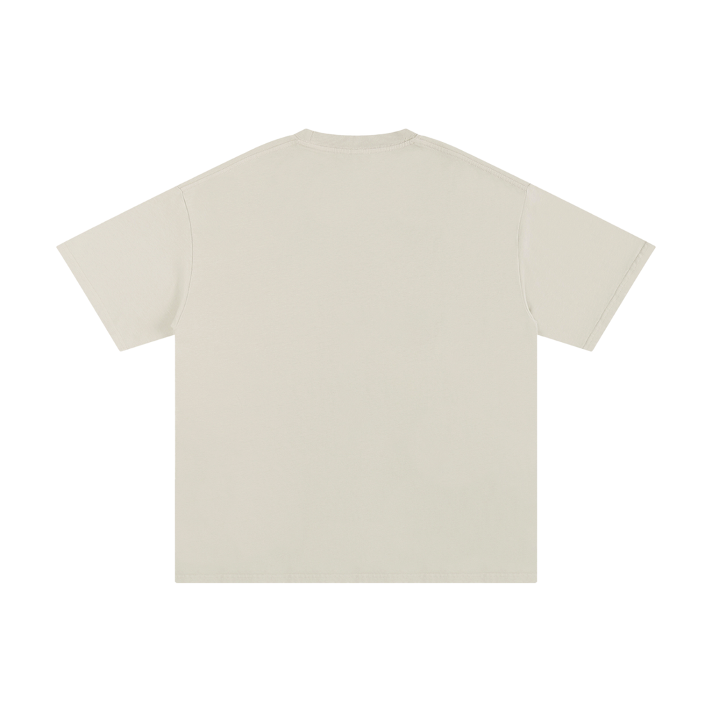 Pure cotton T-shirt by RAREBINO, featuring a classic fit with a soft, breathable fabric in a solid color.