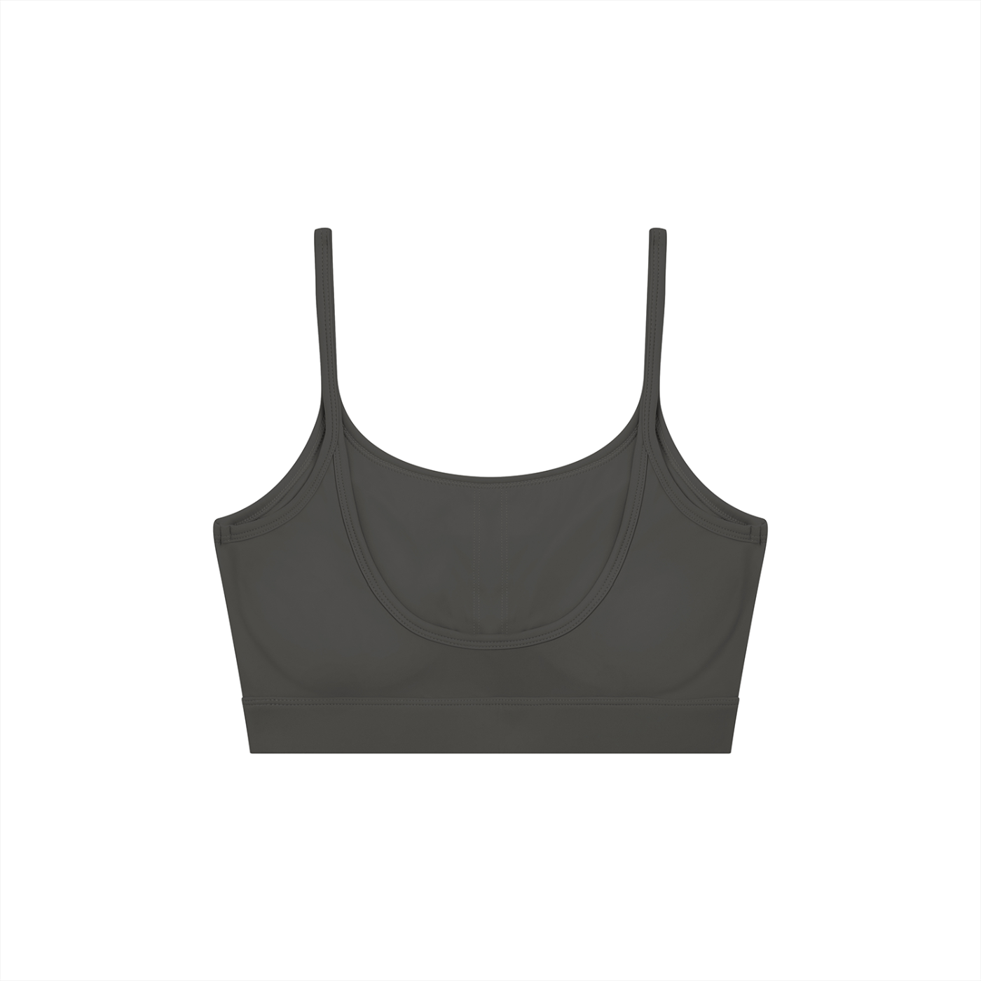 RAREBINO solid u-neck sports bra shown on a mannequin, featuring a sleek design and supportive fit for active wear.