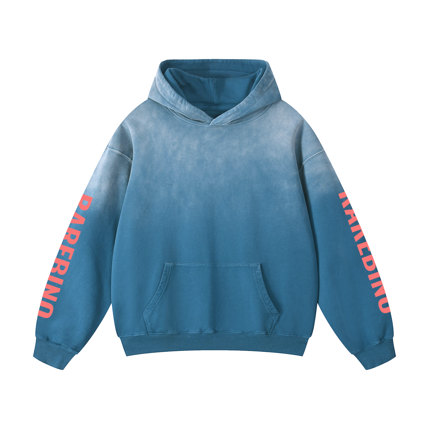 Rarebino heavyweight sunfade oversized hoodie in soft fabric with a relaxed fit, featuring a sunwashed, vintage-inspired design.