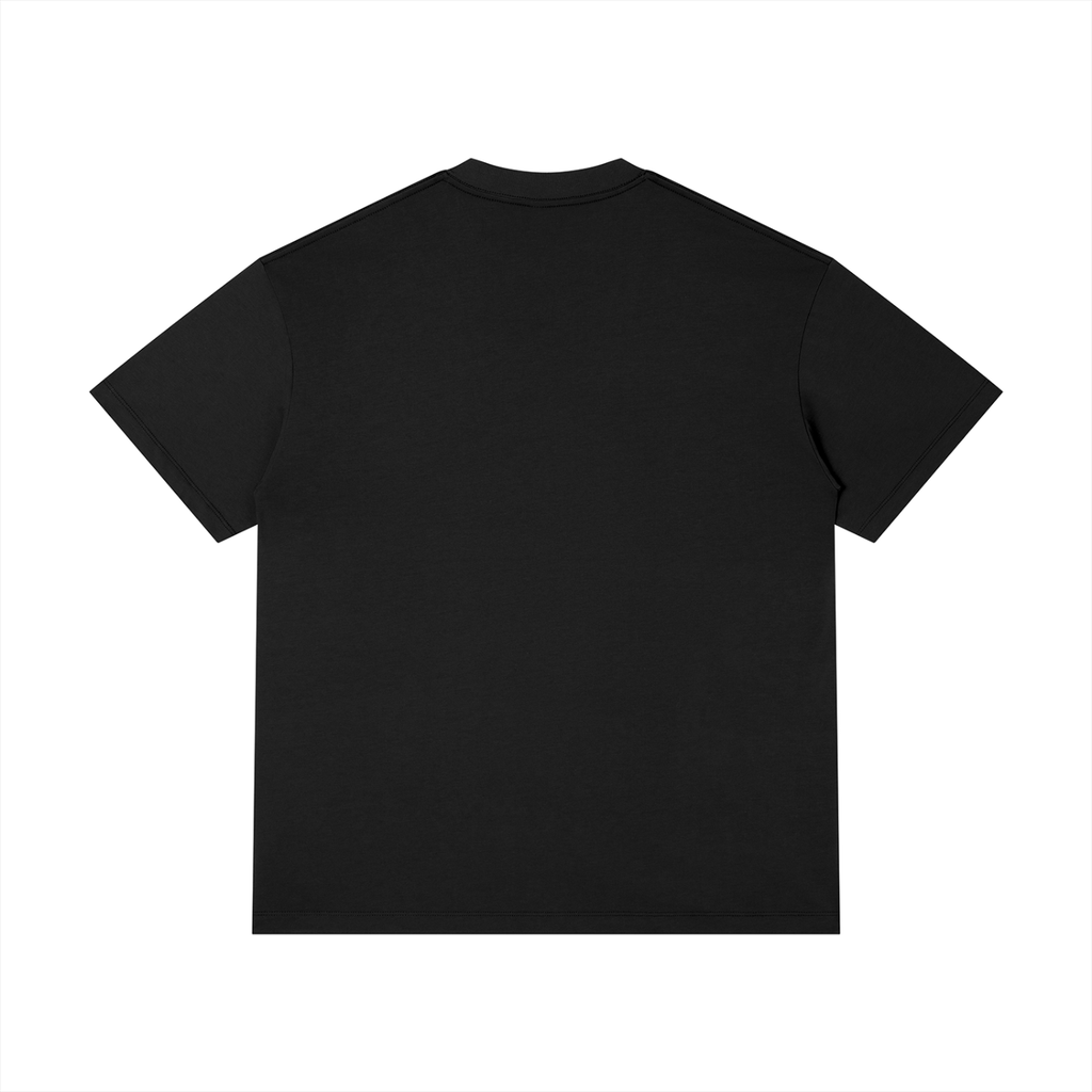 Rarebino regular fit crewneck T-shirt in solid color, front view showing classic neckline and clean design.