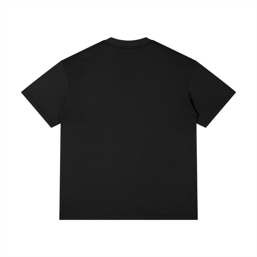 Rarebino regular fit crewneck T-shirt in solid color, front view showing classic neckline and clean design.