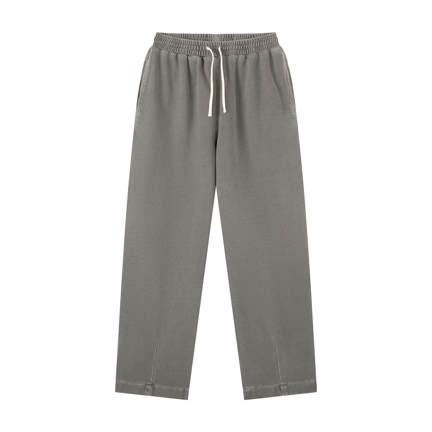 Vintage Washed Drawstring Sweatpants by RAREBINO, showing soft fabric, relaxed fit, and drawstring waistband in a casual style.