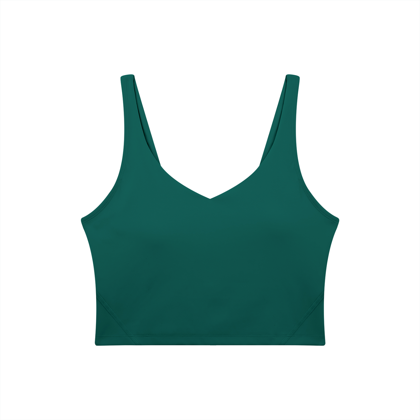Rarebino V-Neck Yoga Sports Bra showing a fitted, supportive black sports bra with V-neck design for active wear and comfort.