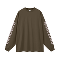 Oversized long sleeve T-shirt by RAREBINO, featuring a relaxed fit and soft fabric in a casual, stylish design.