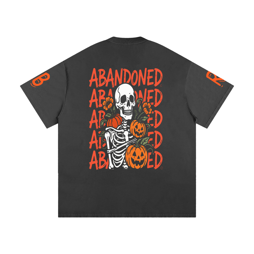 Loose fit heavyweight T-shirt by RAREBINO, featuring a comfortable, oversized design in durable fabric, shown in a neutral color.