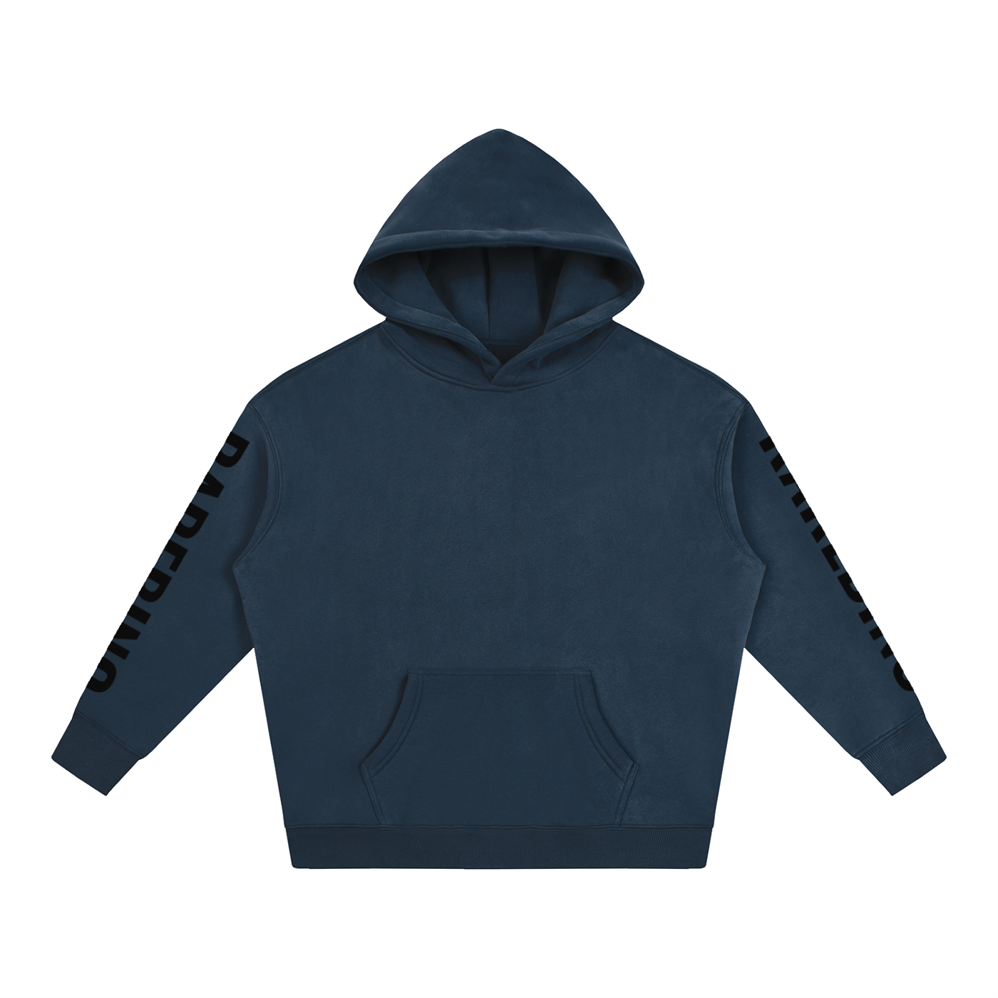Oversized fleeced hoodie by RAREBINO featuring a relaxed fit and soft fleece material in a cozy, casual style.