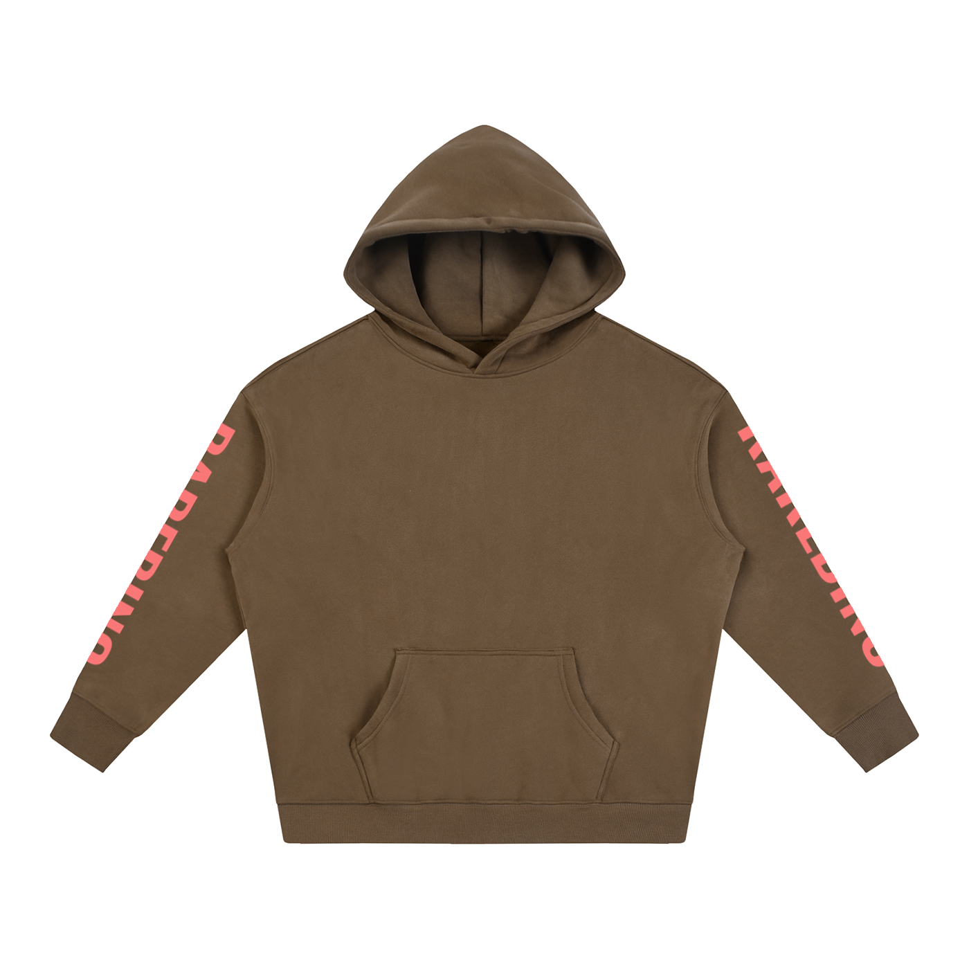 Rarebino oversized fleece hoodie in soft, cozy fabric, featuring a relaxed fit and stylish design perfect for casual wear.