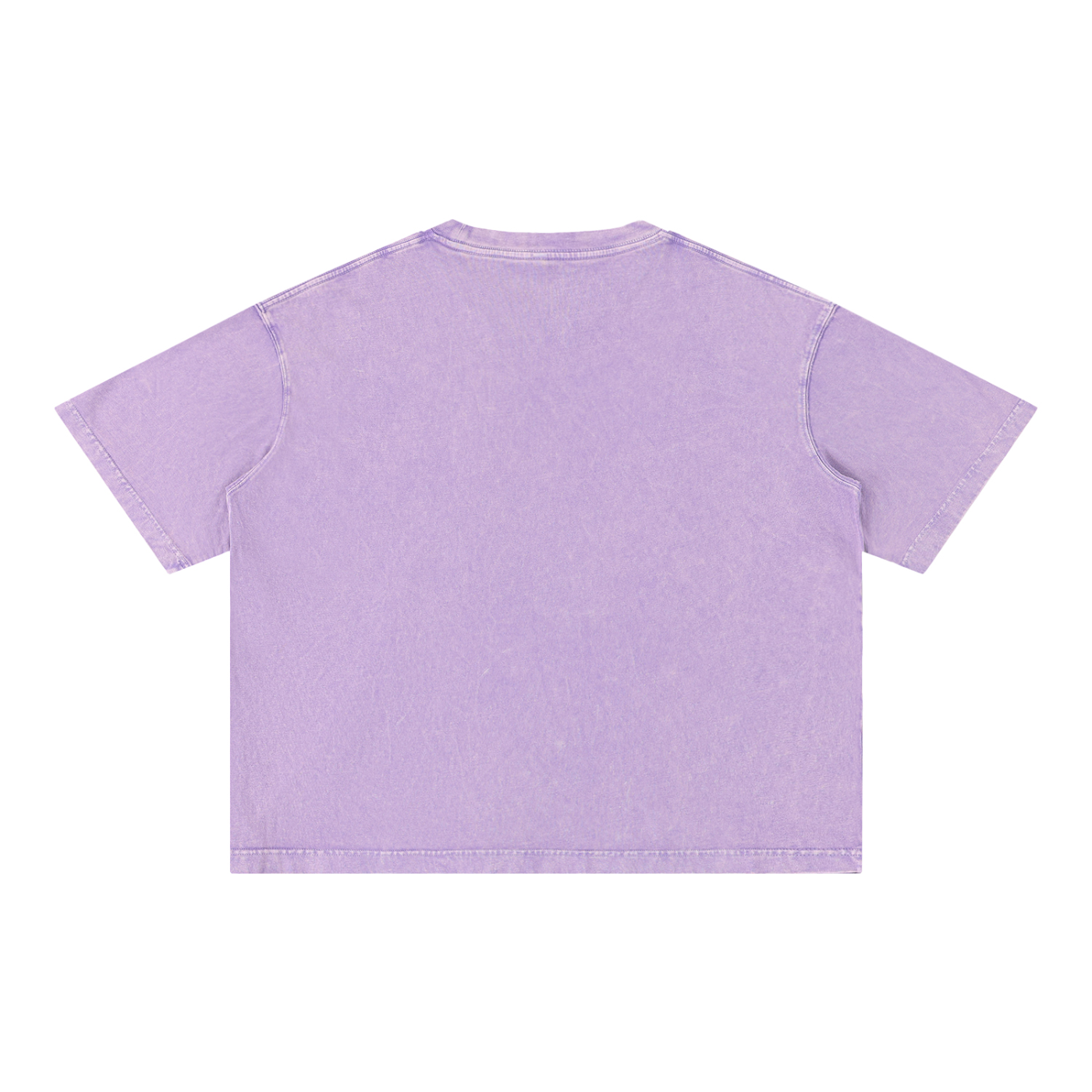 Rarebino mineral wash boxy cotton t-shirt, front view showing soft fabric texture and relaxed fit in natural color.