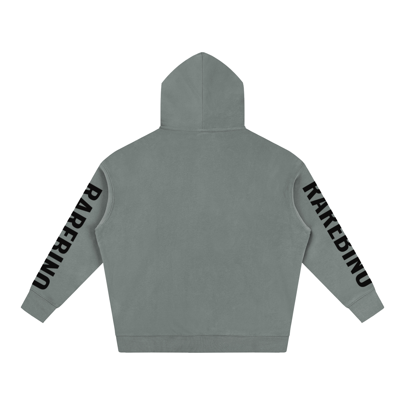 Oversize RAREBINO fleeced hoodie in soft fabric, featuring a relaxed fit and cozy design, perfect for casual wear.