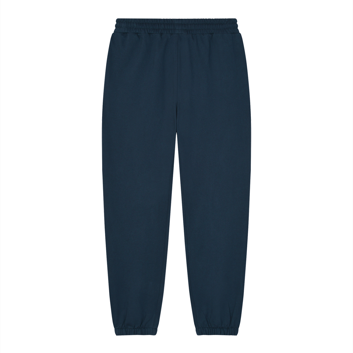 Rarebino loose fit tapered joggers in soft fabric, front view showing relaxed fit and tapered ankle design.