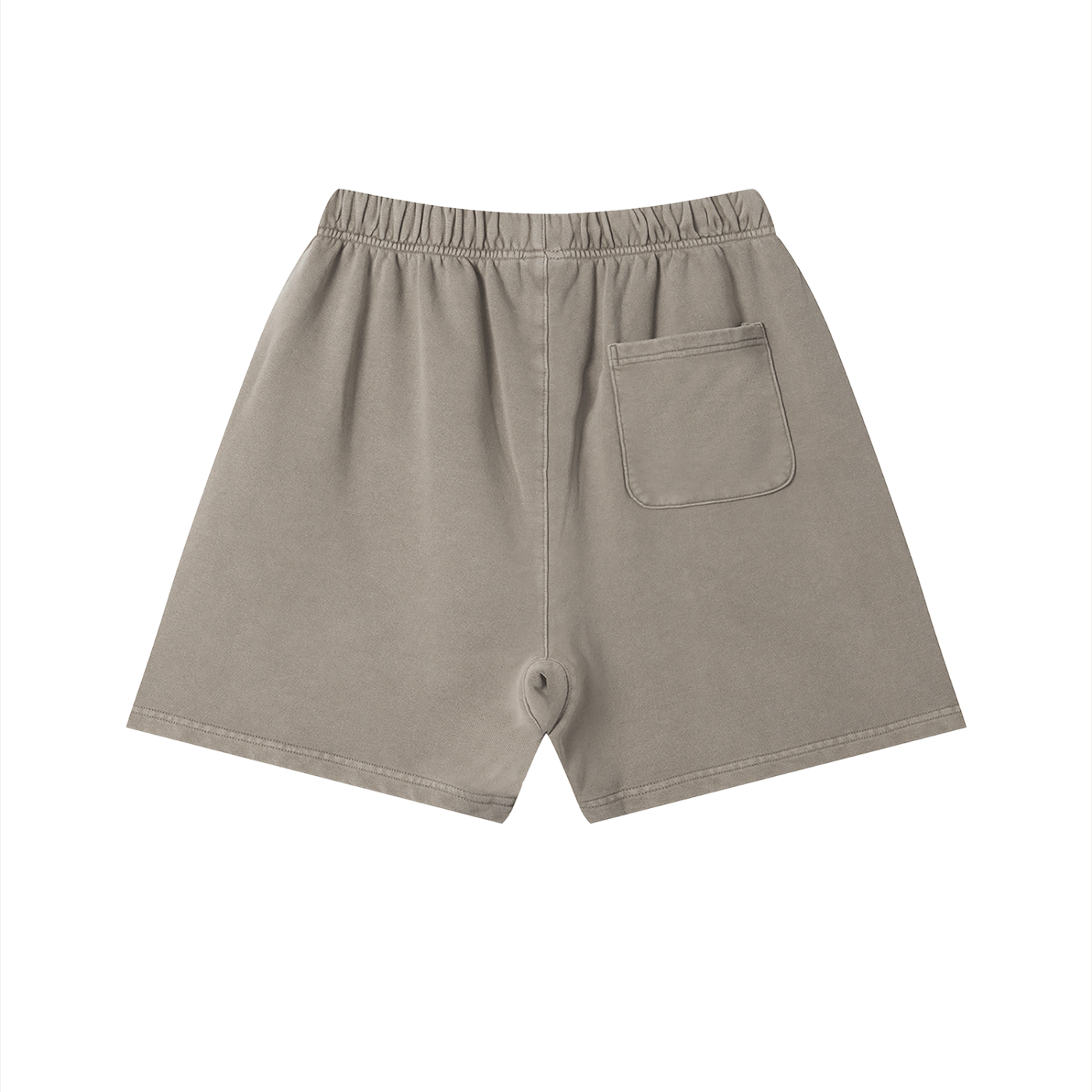 Vintage wash cotton shorts by RAREBINO, featuring a relaxed fit and casual style, shown in a natural light.
