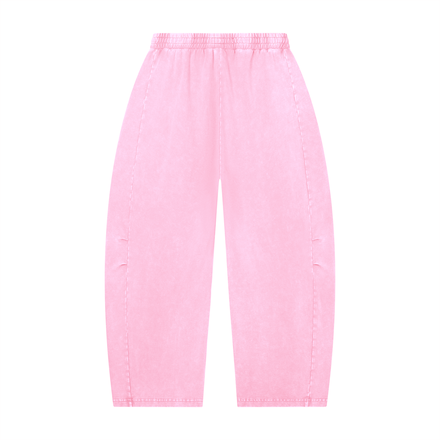 Rarebino Mineral Wash Barrel Leg Pants in soft, washed fabric with a relaxed fit and tapered leg design.