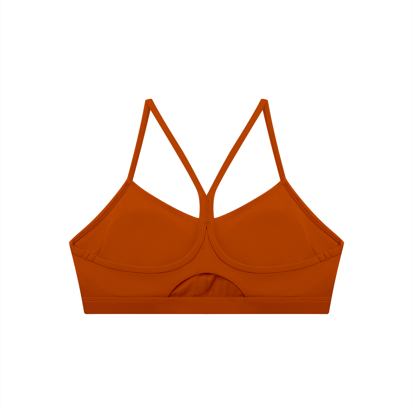 Women's tight cropped sports bra by RAREBINO, featuring a fitted design and breathable fabric for active wear.