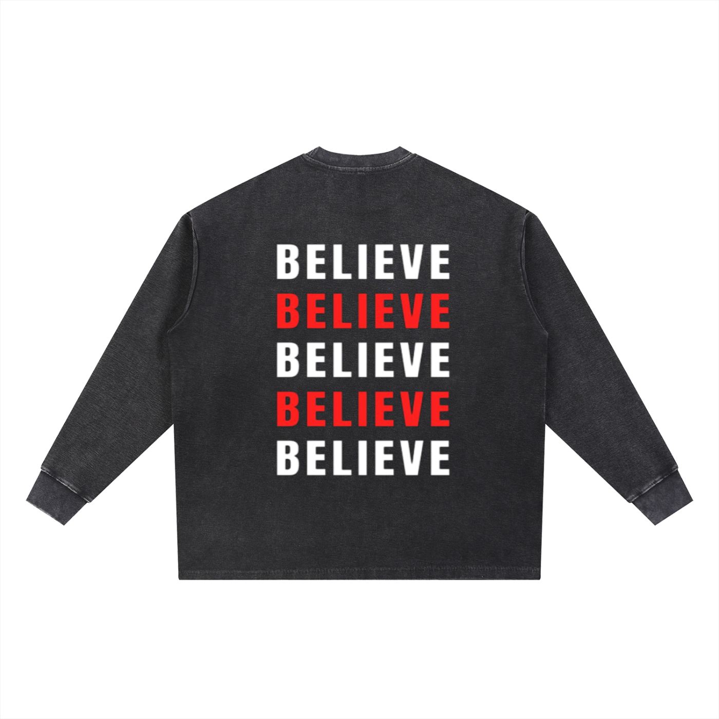 Rarebino mineral wash waffle oversized T-shirt with a relaxed fit, featuring textured fabric and casual style.