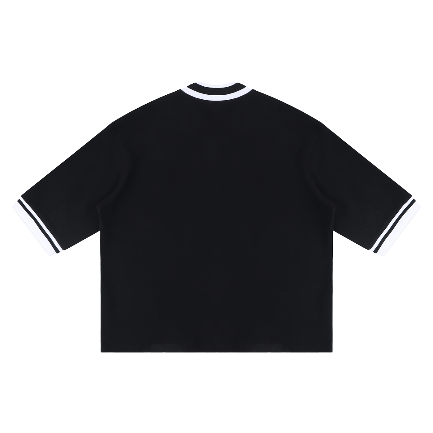 Boxy heavyweight baseball jersey by RAREBINO featuring a classic design, bold team lettering, and durable fabric for a stylish athletic look.