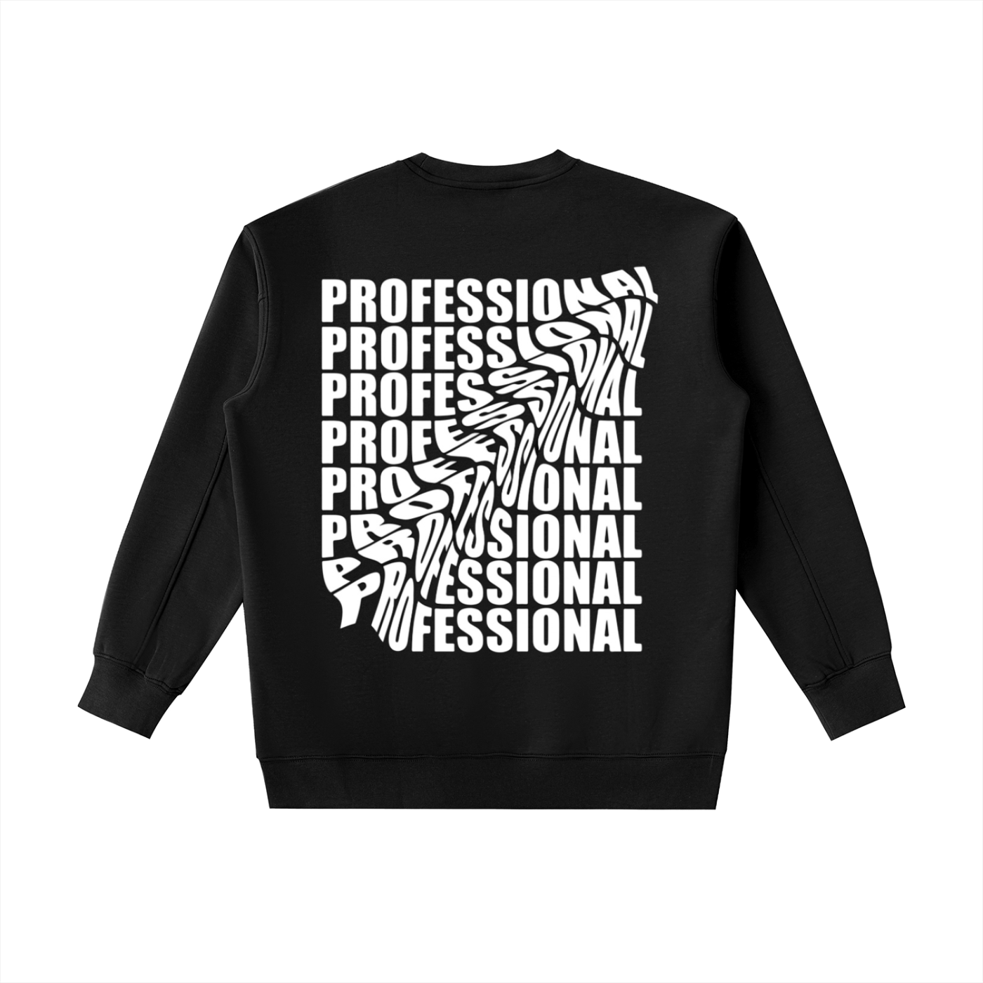 Rarebino Essential heavyweight crewneck sweatshirt in gray, showing a close-up of the soft, durable fabric and classic fit.