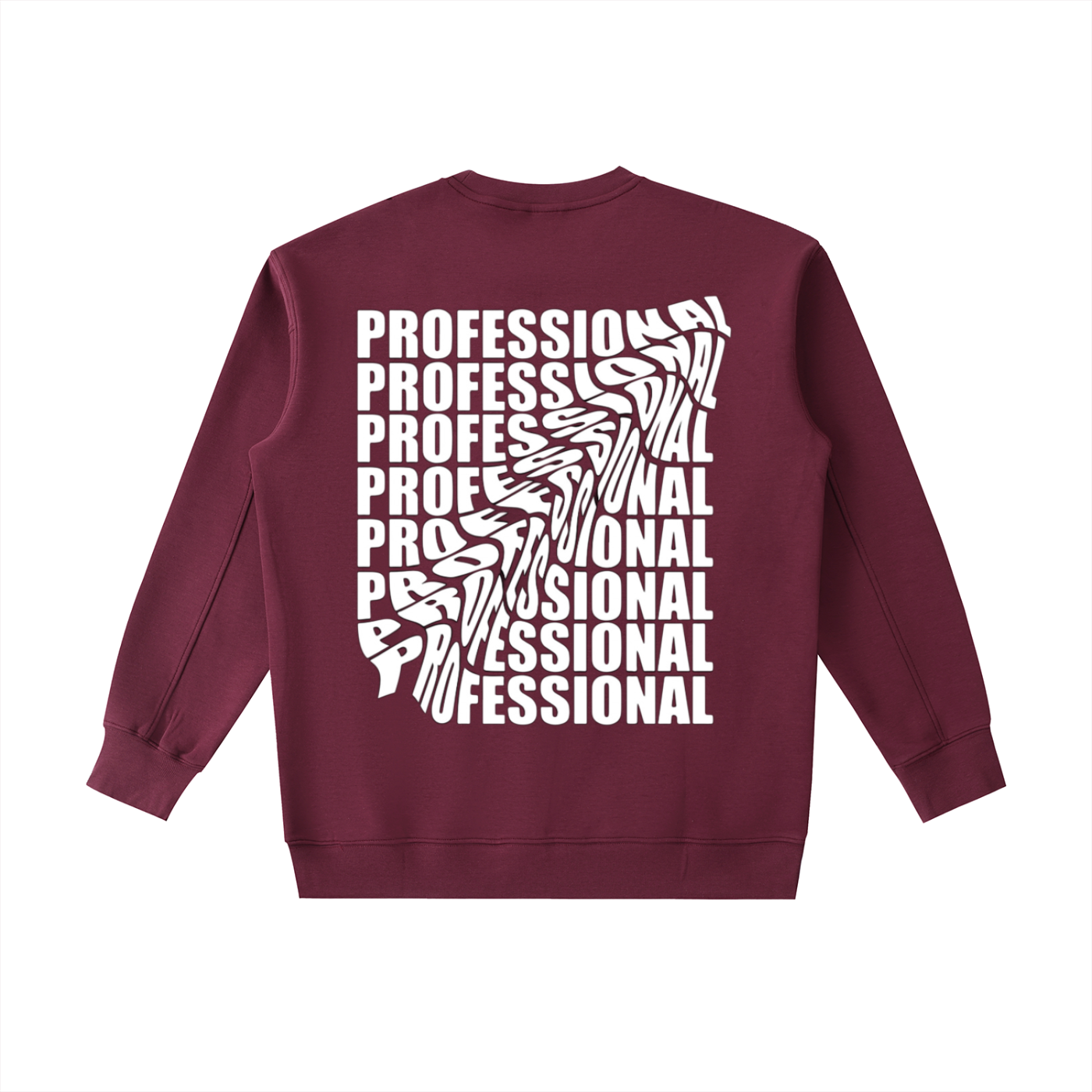 Rarebino Essential Heavyweight Crewneck Sweatshirt in a neutral color, showcasing a comfortable fit and soft fabric texture.