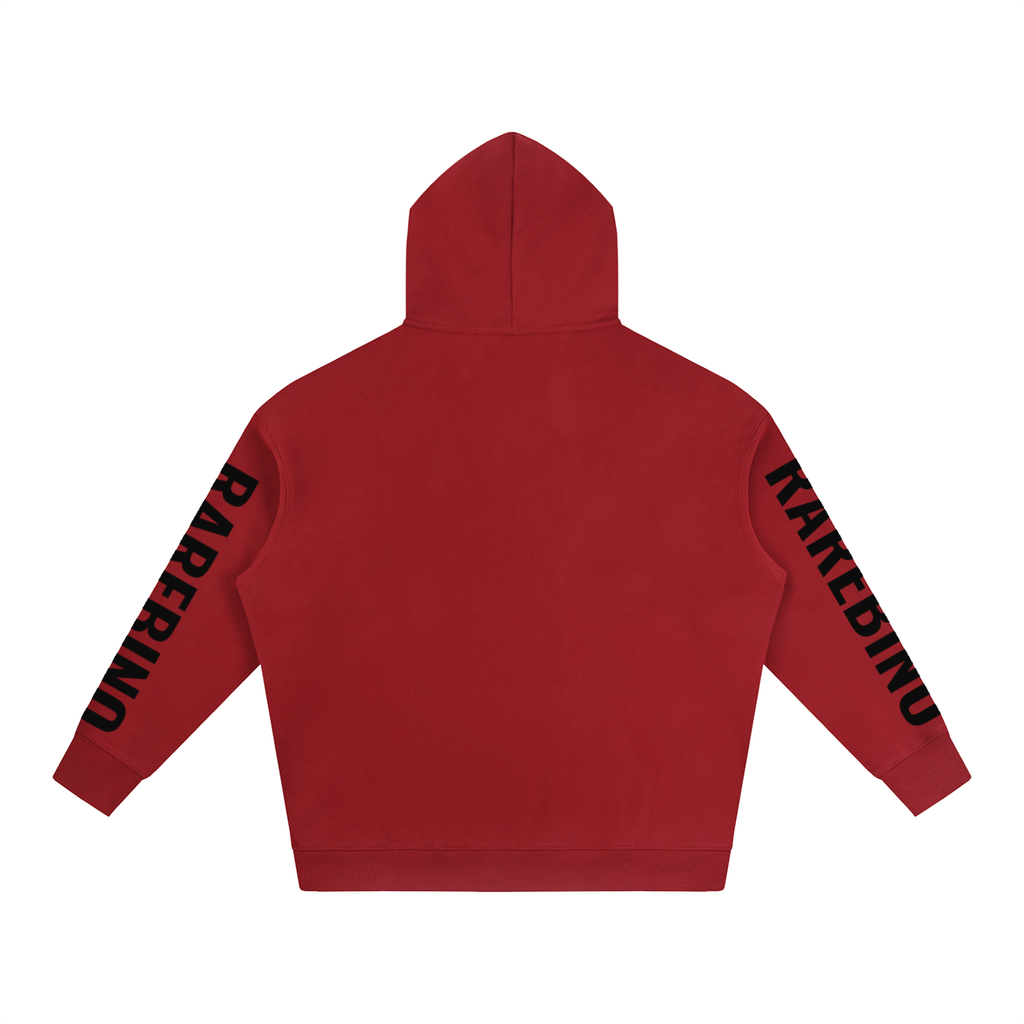 Rarebino oversize fleeced hoodie in soft, cozy fabric with a relaxed fit and hood, ideal for casual wear.