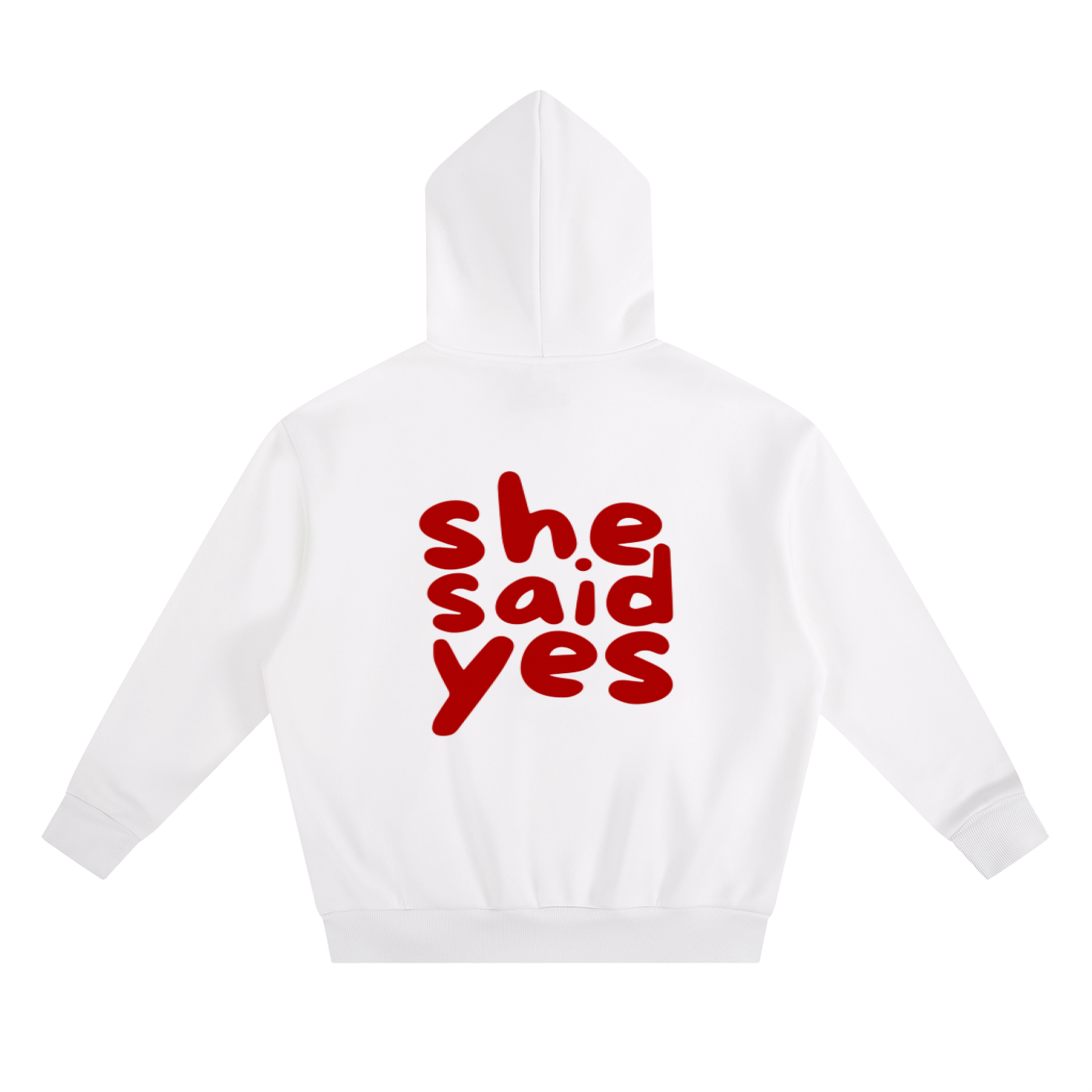 Rarebino Essential Heavyweight Boxy Fleece Hoodie showing a cozy, oversized fit in soft fleece fabric with a relaxed style.
