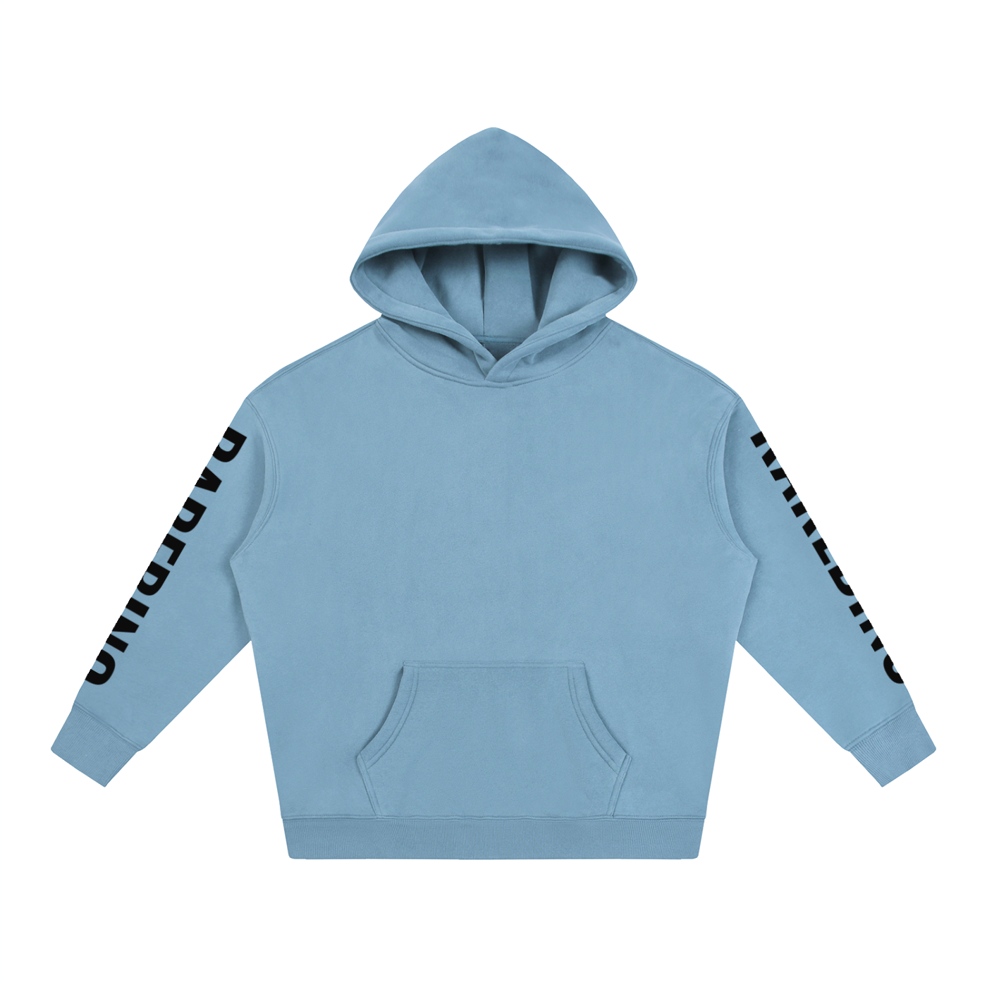 Oversize fleeced hoodie by RAREBINO featuring a cozy, plush fabric and relaxed fit, shown in a neutral color.